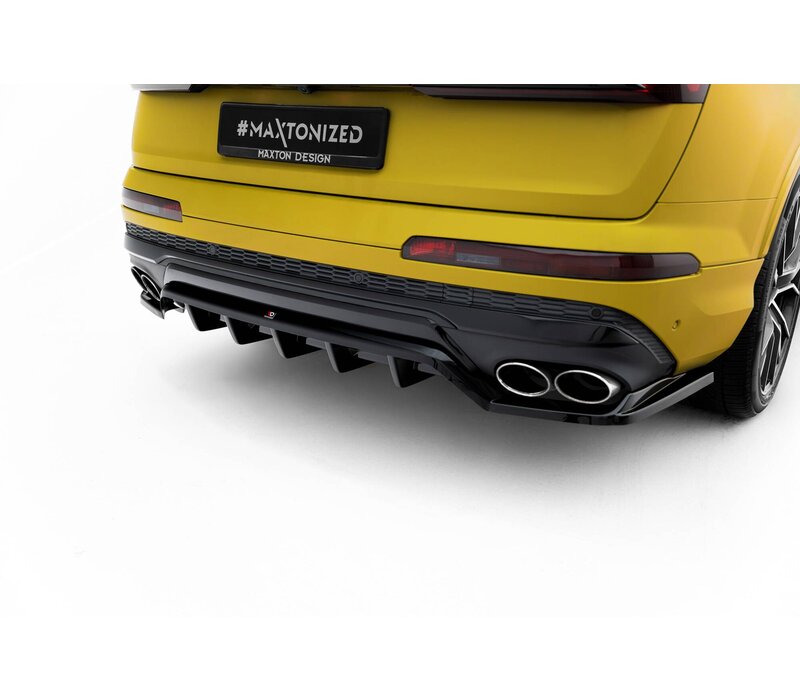 Rear Splitter (with vertical bars) voor Audi SQ7 Mk2 (4M) FL
