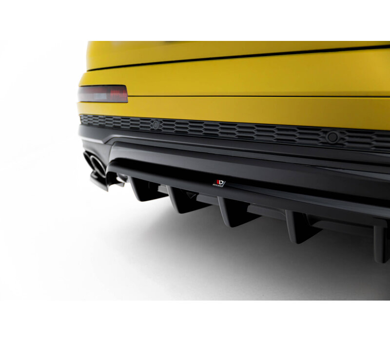 Rear Splitter (with vertical bars) voor Audi SQ7 Mk2 (4M) FL