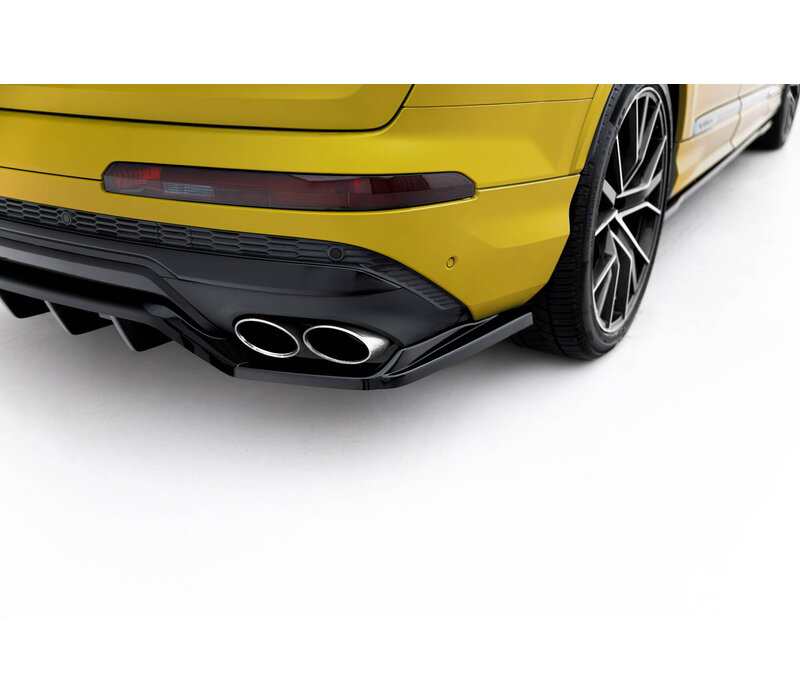 Central Rear Splitter (with vertical bars) for Audi SQ7 Mk2 (4M) Facelift