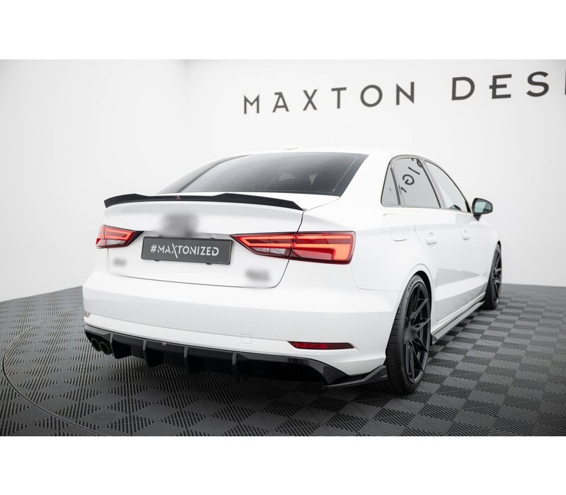 Aggressive Diffuser V.2 for Audi A3 Sedan 8V Facelift