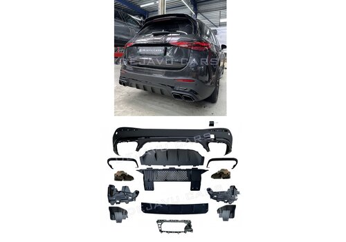 OEM Line ® GLC63 AMG Look Diffuser for Mercedes Benz GLC X254 SUV AMG Line