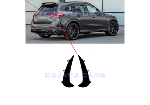 OEM Line ® AMG Aero Look Achterbumper Vinnen voor Mercedes Benz GLC X254 AMG Line