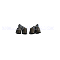 S3 S4 S5 S6 S7 Look Exhaust Tail pipes set for Audi A3 A4 A5 A6 A7