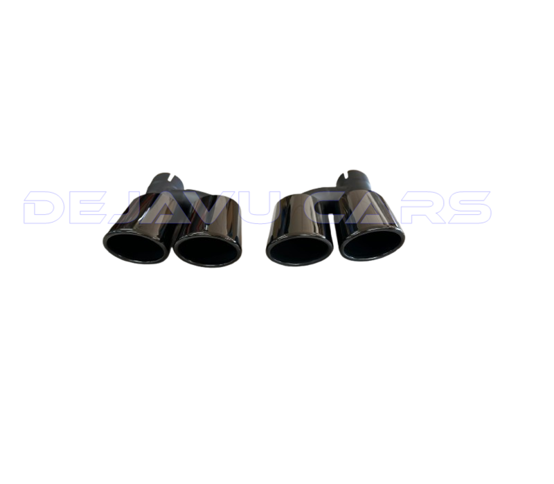 S3 S4 S5 S6 S7 Look Exhaust Tail pipes set for Audi A3 A4 A5 A6 A7