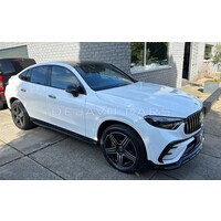 Running boards set Black Edition for Mercedes Benz GLC Class X254 SUV & C254 Coupe