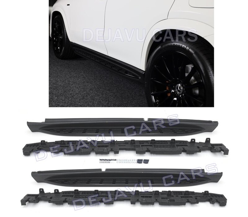Trittbretter Satz Black Edition für Mercedes Benz GLE C167 Coupe