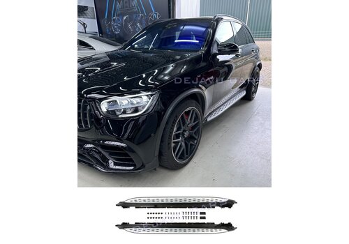 OEM Line ® Trittbretter Satz für Mercedes Benz GLC Klasse X253 SUV & C253 Coupe