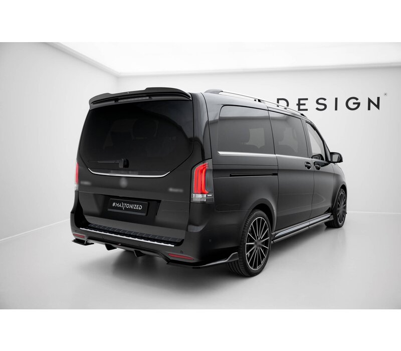 Rear Side Splitters V.3 for Mercedes Benz V-Class W447 AMG-Line Facelift 2