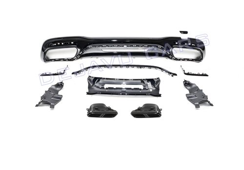 OEM Line ® S63 AMG Look Diffuser voor Mercedes Benz S Klasse W222 Facelift