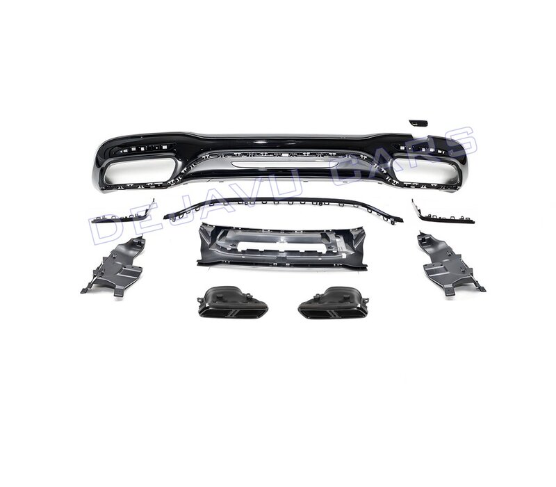 S63 AMG Look Diffusor für Mercedes Benz S Klasse W222 Facelift