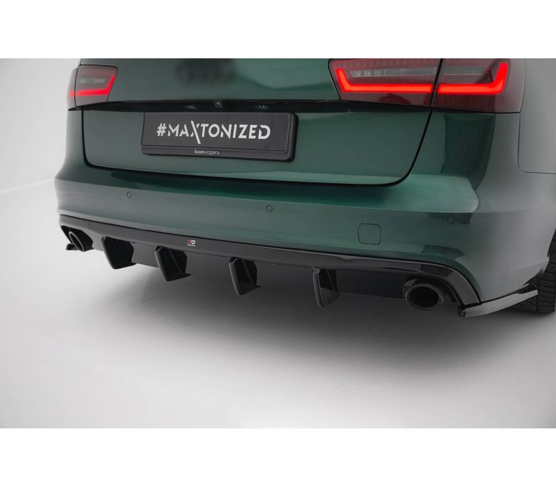 Aggressive Diffusor V.4 für Audi A6 C7 Avant S-line