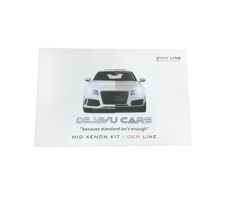 OEM Line HID Xenon bulbs set - 6000K White