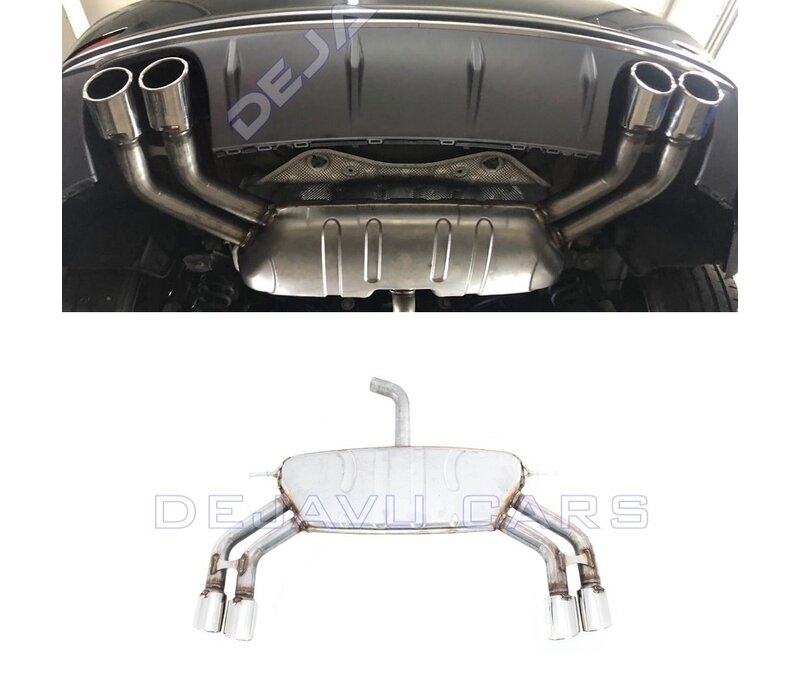 S3 Look Exhaust system for Audi A3 8V Sportback Hatchback