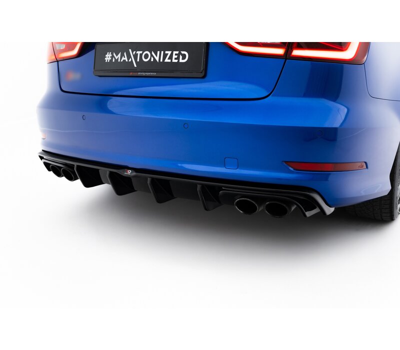 Aggressive Diffusor für Audi A3 8V S line / S3
