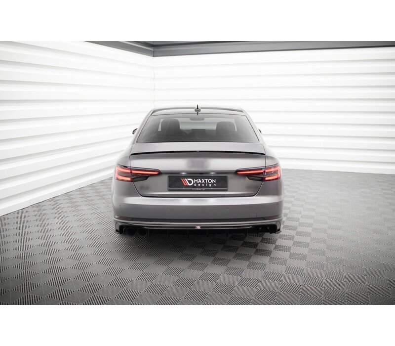 Aggressive Diffusor für Audi A4 B9 Sedan / Avant S-line