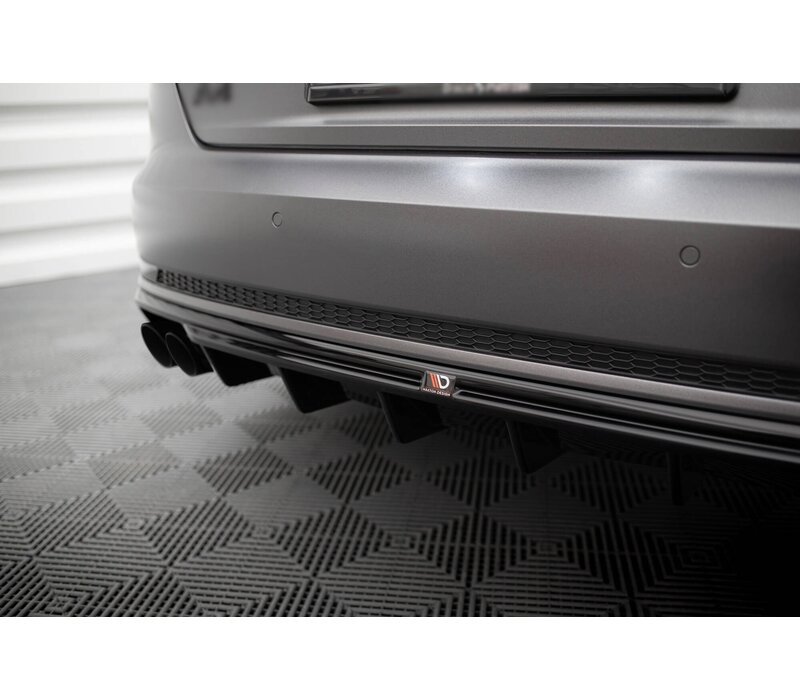 Aggressive Diffuser voor Audi A4 B9 Sedan / Avant S-line