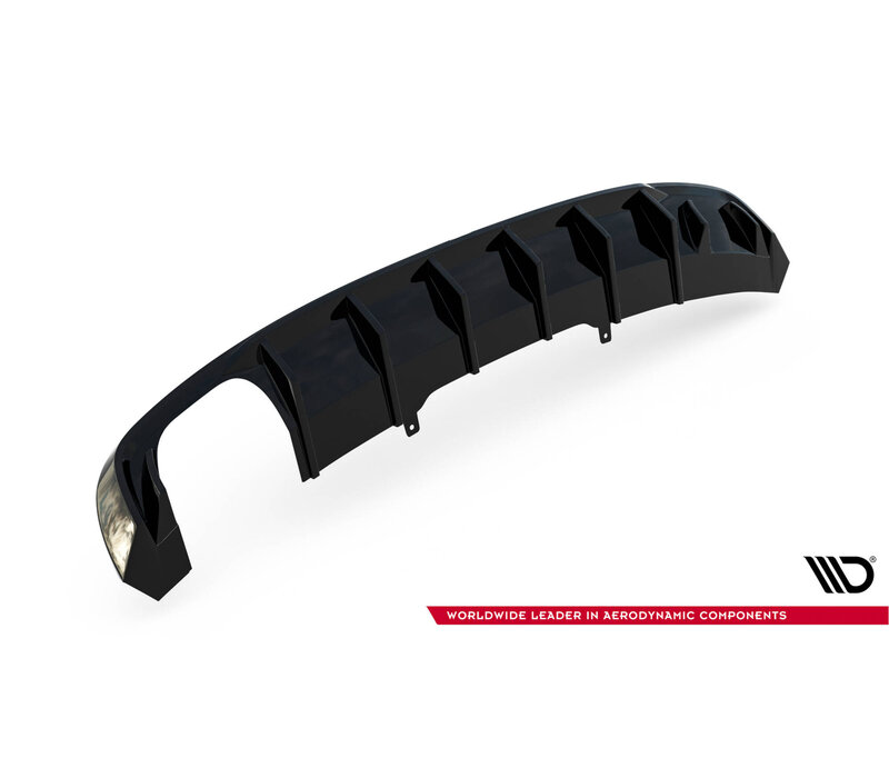 Aggressive Diffuser voor Audi A4 B9 Sedan / Avant S-line