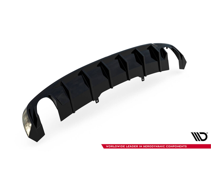 Aggressive Diffusor V.2 für Audi A4 B9 Sedan / Avant S-line