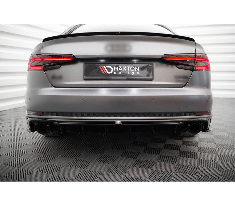 Aggressive Diffuser V.2 voor Audi A4 B9 Sedan / Avant S-line