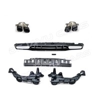 C43 AMG Look Diffuser for Mercedes Benz C Class W205 S205