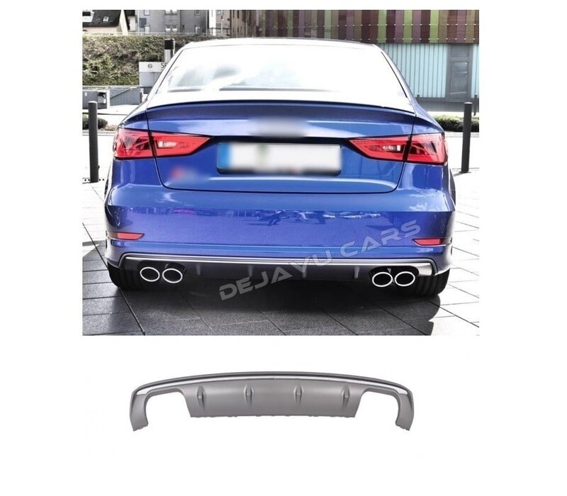 S3 Look Diffusor für Audi A3 8V S line / S3
