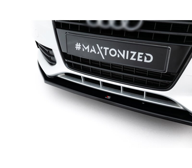 Front splitter V.2 voor Audi A4 B8 Sedan / Avant