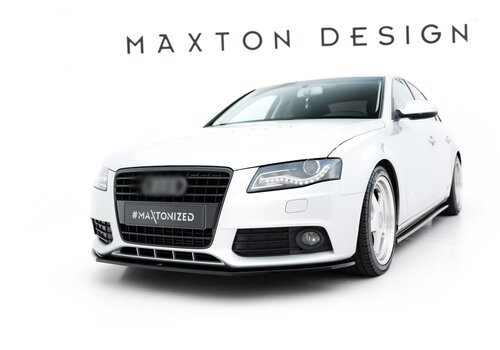 Maxton Design Front splitter V.2 for Audi A4 B8 Saloon / Estate