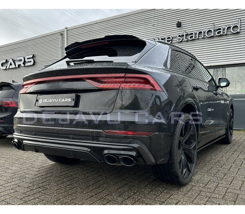 SQ8 Look Diffusor + Auspuffblenden für Audi Q8 SUV S line