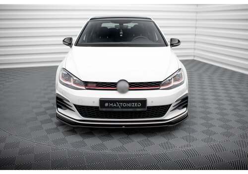 Maxton Design Front Splitter V.2 voor Volkswagen Golf 7.5 Facelift GTI / GTD / GTE