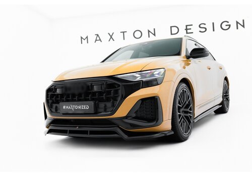 Maxton Design Front Splitter voor Audi Q8 Mk1 Facelift