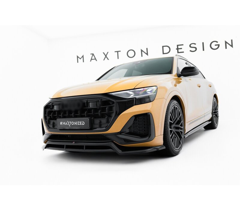 Front Splitter voor Audi Q8 Mk1 Facelift