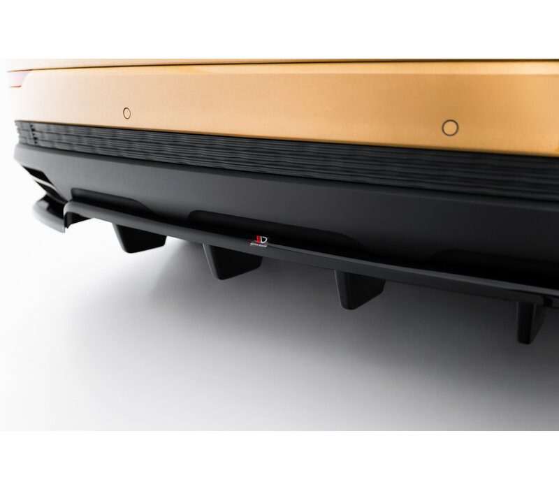 Central Rear Splitter (with vertical bars) für Audi Q8 Mk1 Facelift