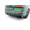 Maxton Design Central Rear Splitter voor Audi Q7 S-Line Mk2 Facelift