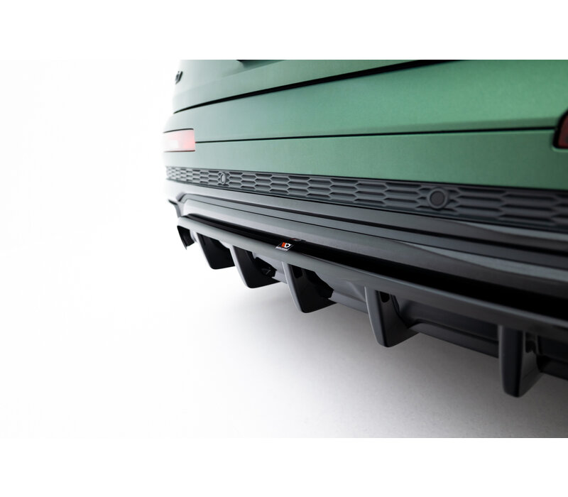 Central Rear Splitter (with vertical bars) für Audi Q7 S-Line Mk2 Facelift