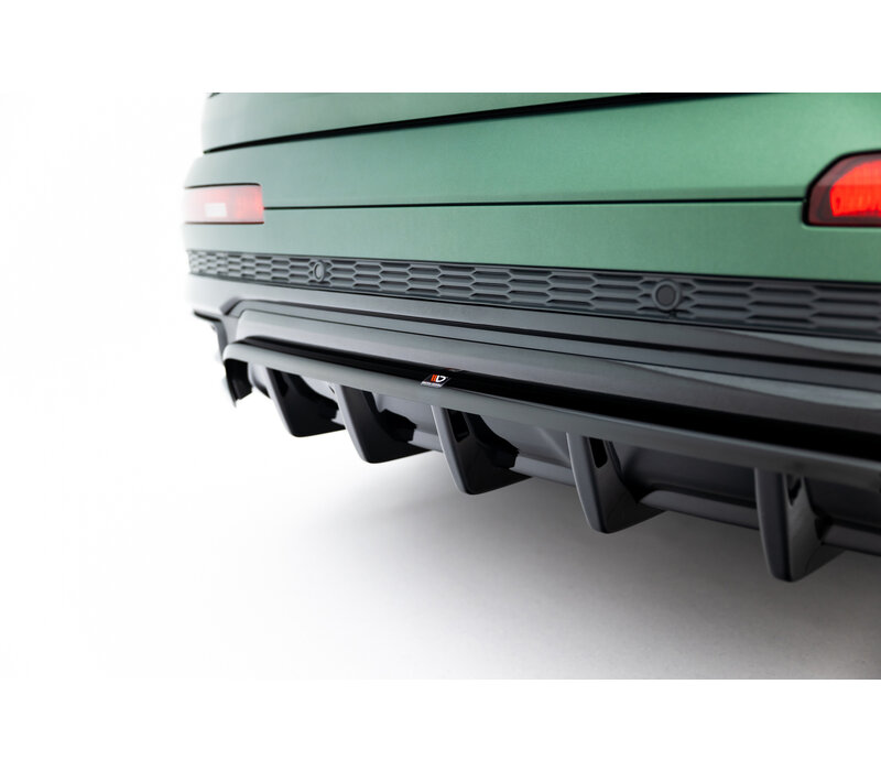 Central Rear Splitter voor Audi Q7 S-Line Mk2 Facelift