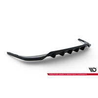 Central Rear Splitter (with vertical bars) für Audi Q7 S-Line Mk2 Facelift