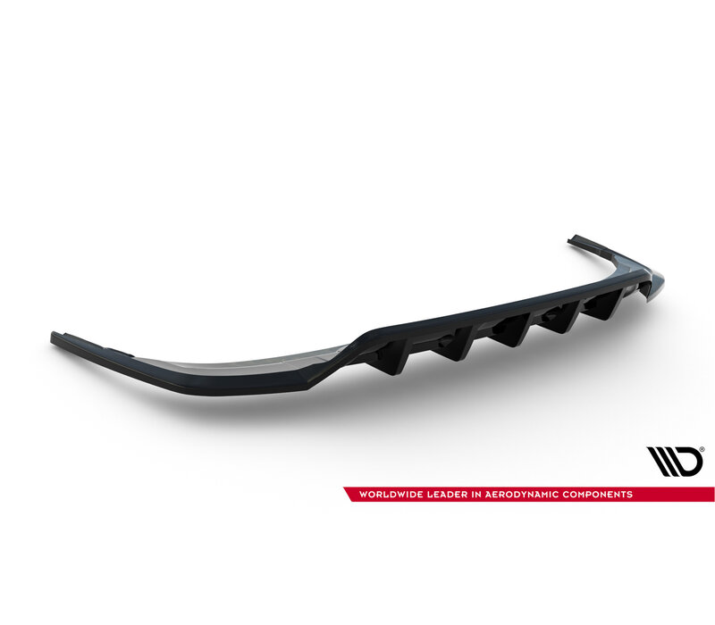 Central Rear Splitter (with vertical bars) für Audi Q7 S-Line Mk2 Facelift