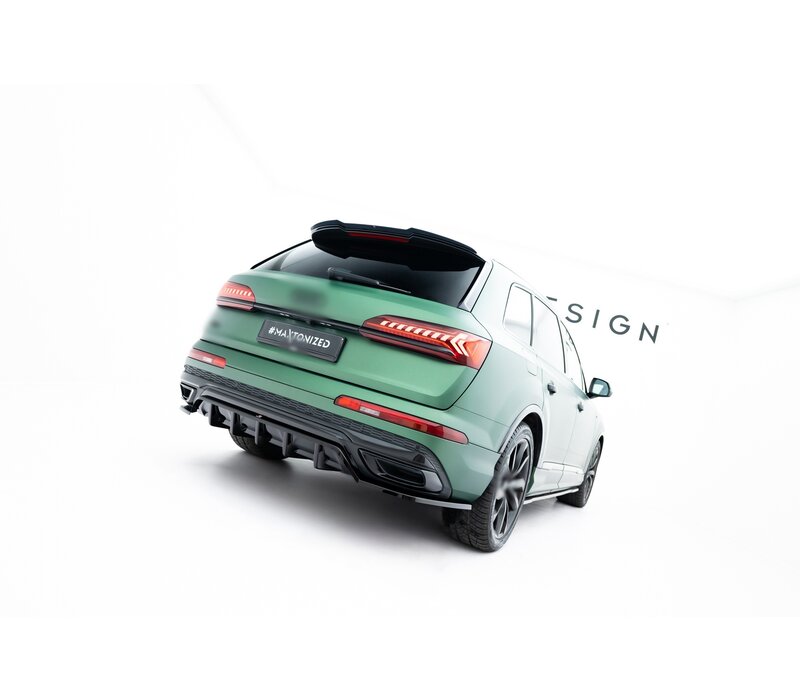 Central Rear Splitter (with vertical bars) für Audi Q7 S-Line Mk2 Facelift