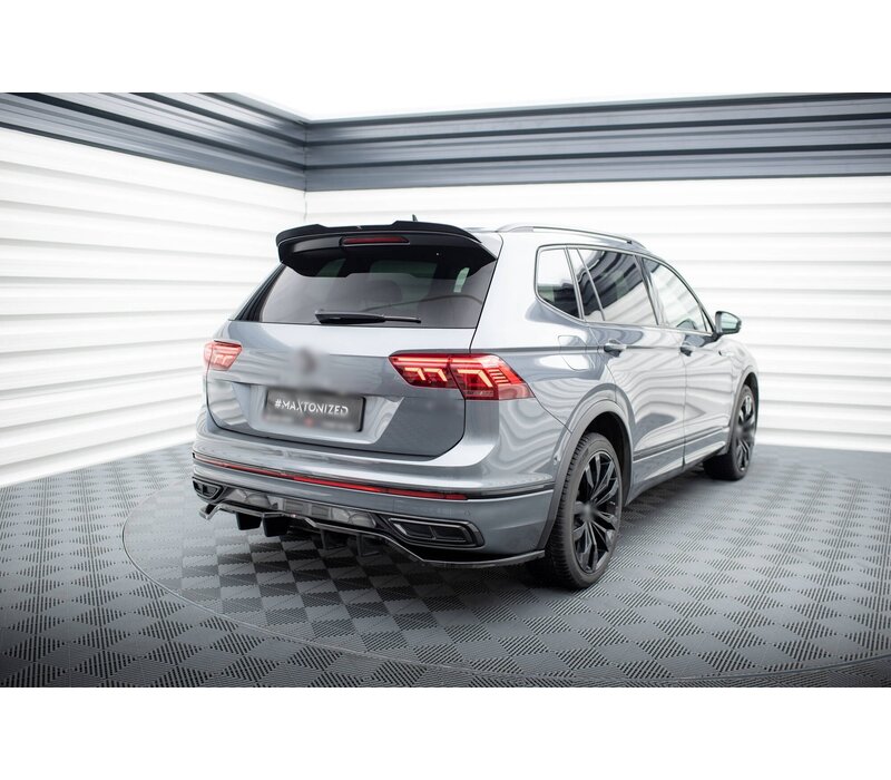 Rear Splitter voor VW Tiguan Allspace R-Line Mk2 Facelift
