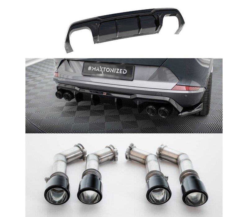 Aggressive Diffuser + Uitlaat tips voor Cupra Formentor VZ