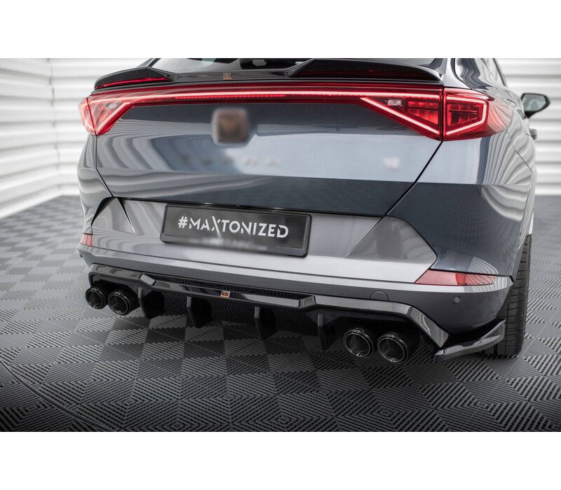 Aggressive Diffusor V.3 für Cupra Formentor VZ Mk1 / Mk1 Facelift + Auspuffblenden