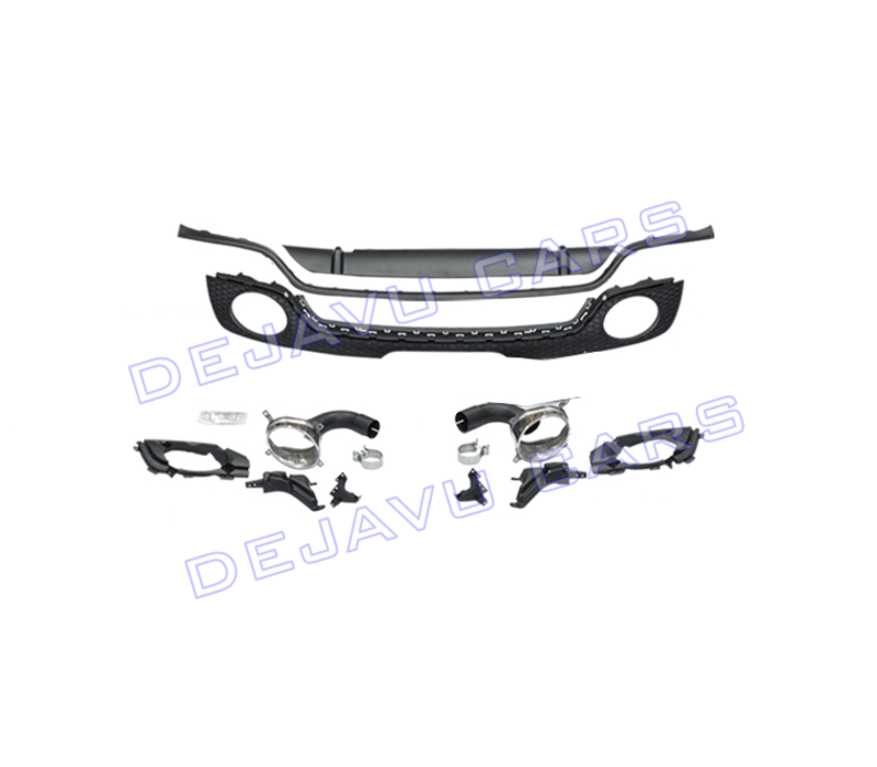 TT RS Look Diffuser for Audi Audi TT 8J S line (2006-2014) MK2