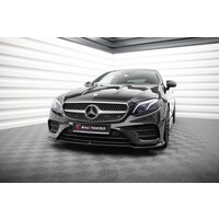 Front splitter V.2 for Mercedes Benz E Class COUPE / CABRIOLET AMG-LINE / 53 AMG