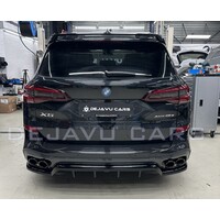 Central Rear Splitter voor BMW X5 G05 M Pack