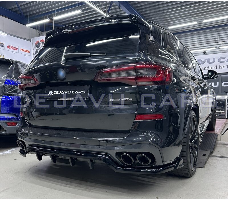 Central Rear Splitter voor BMW X5 G05 M Pack