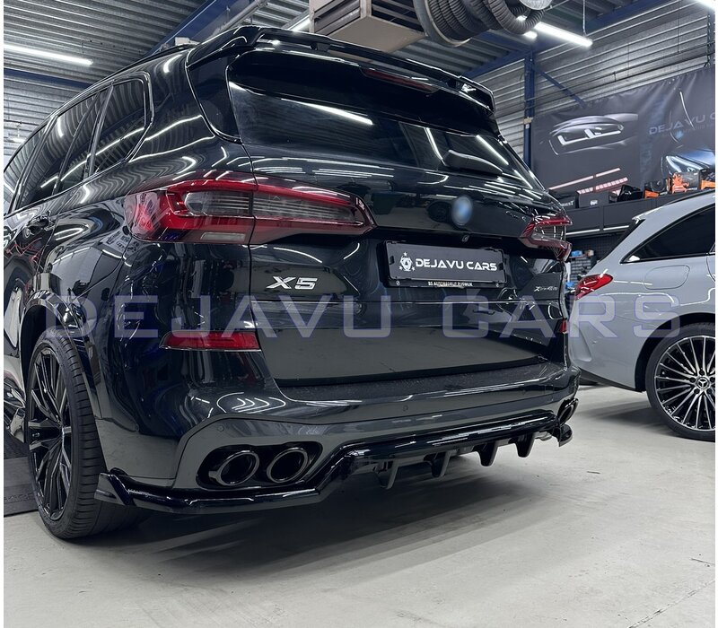 Central Rear Splitter voor BMW X5 G05 M Pack