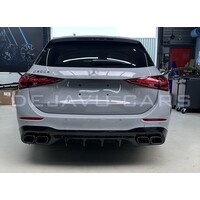 C63 AMG Look Diffuser voor Mercedes Benz C Klasse W206 S206