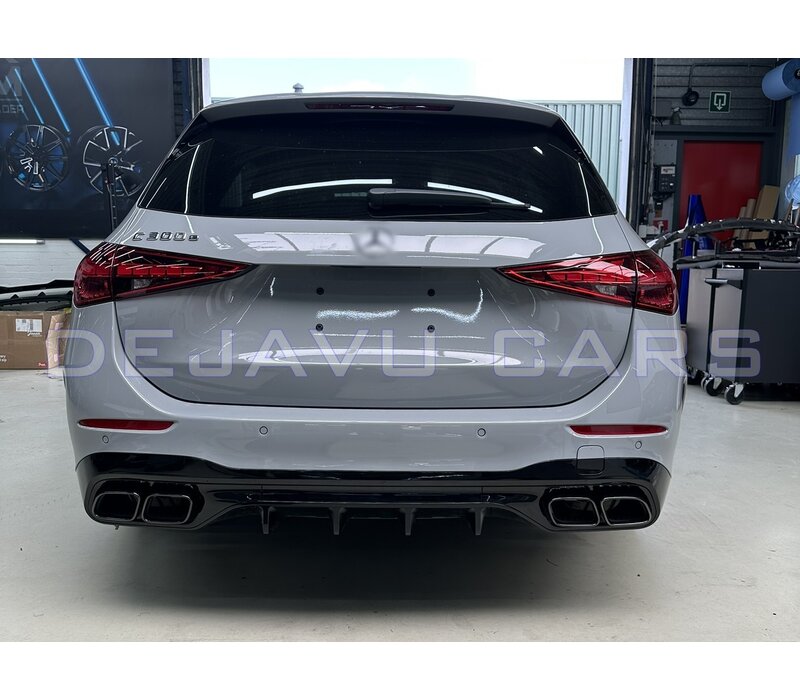 C63 AMG Look Diffusor für Mercedes Benz C Klasse W206 S206