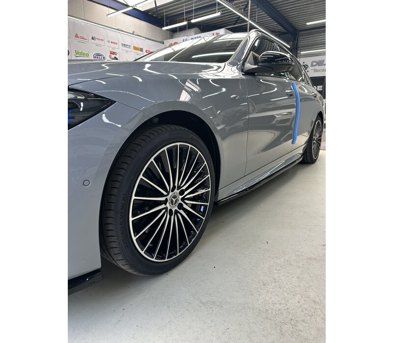 Seitenschweller Diffusor für Mercedes Benz C Klasse W206 AMG Line