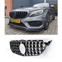GT-R Panamericana AMG Look Front Grill for Mercedes Benz C-Class W205 S205 C205 A205